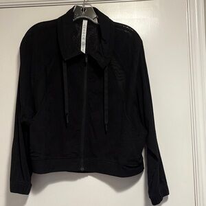 lululemon athletica Black Bomber Jacket